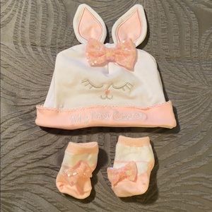 My First Easter hat and socks set